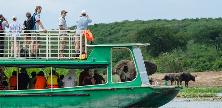 kazinga channel community boat cruise
